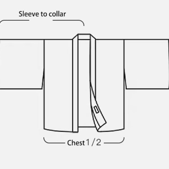 New Vintage Mens Japanese cotton KIMONO and HAORI navy - Picture 15 of 15